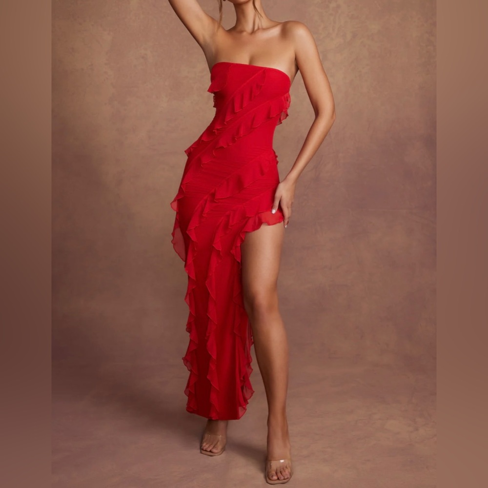 Ruffle Maxi Dress